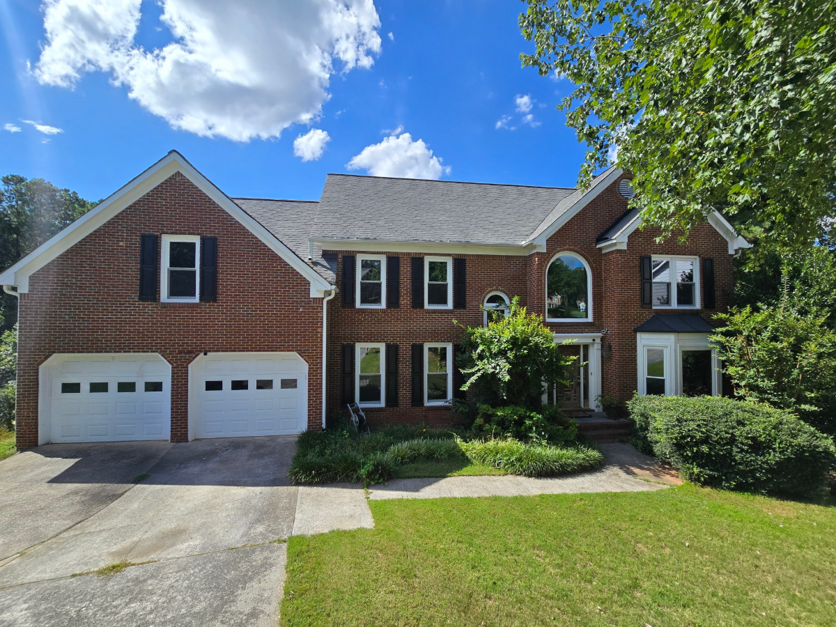 After residential window replacement in Georgia